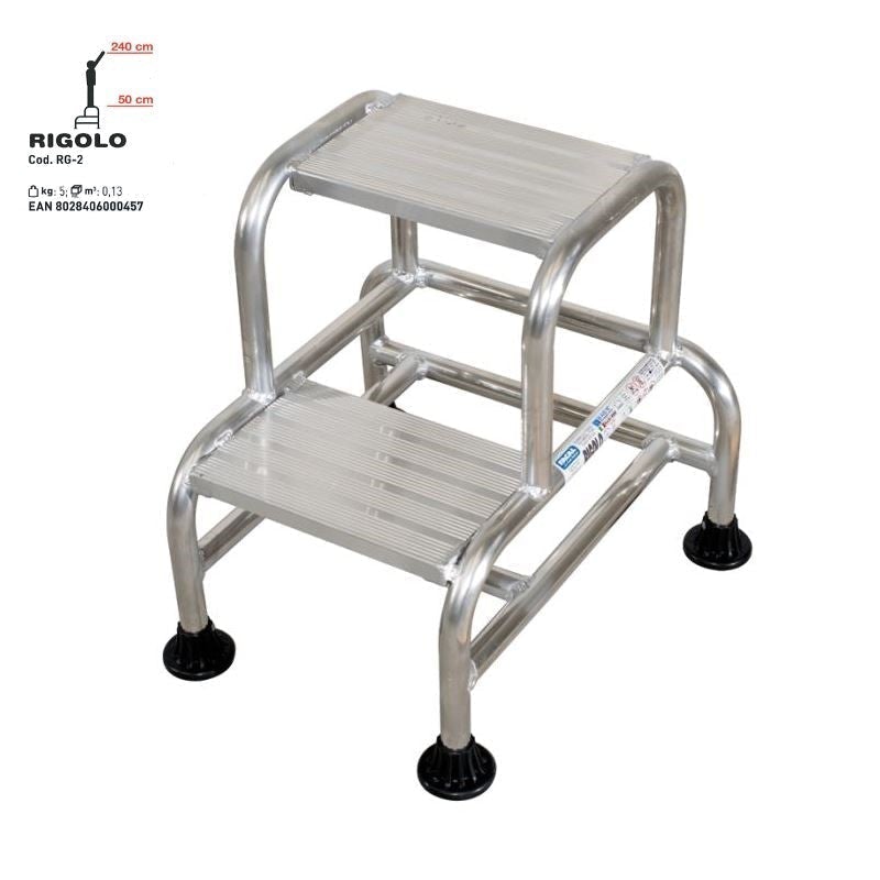 Rigolo Sgabello Gradini 2 Cm 50