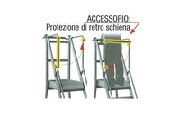 Accessorio: protezione di retro schiena per pedana